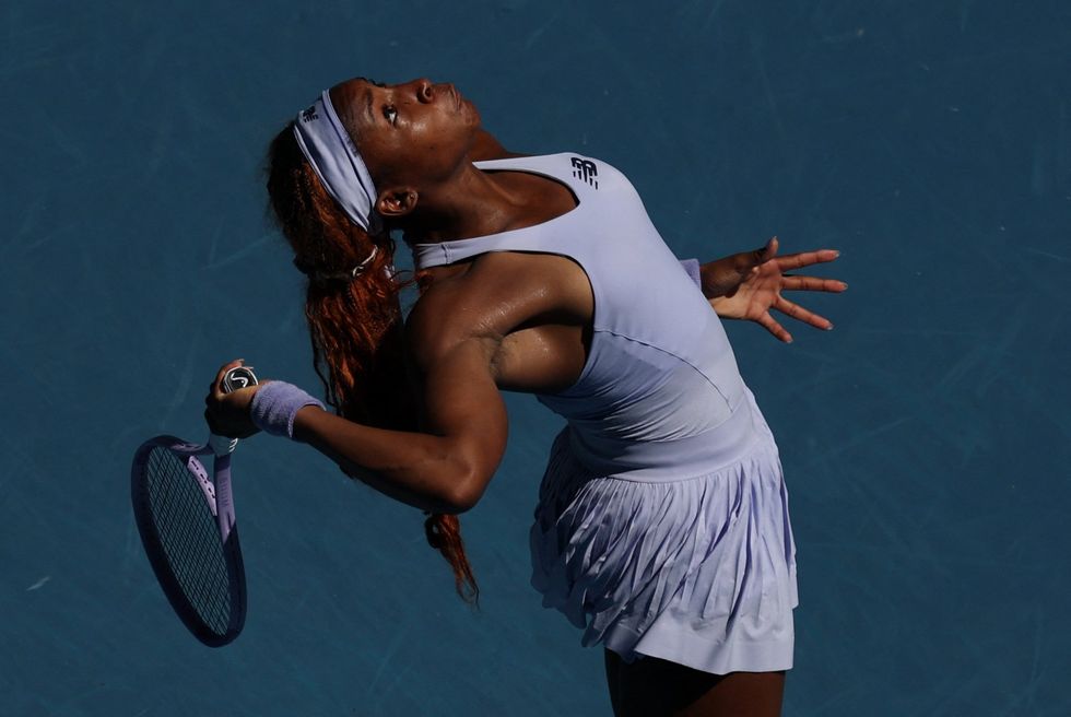 Coco Gauff has admitted her fatigue over questions on America