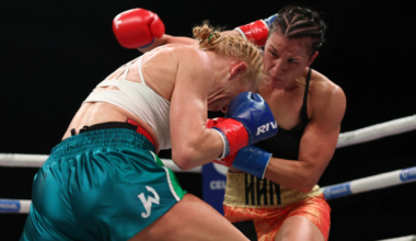 Former UFC champion Holly Holm shocked in bid to make boxing history after nasty headbutt