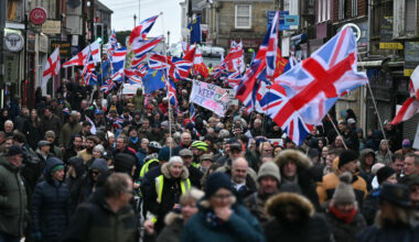 Massive Local Protest Erupts as First Migrants Arrive in Crowborough Camp