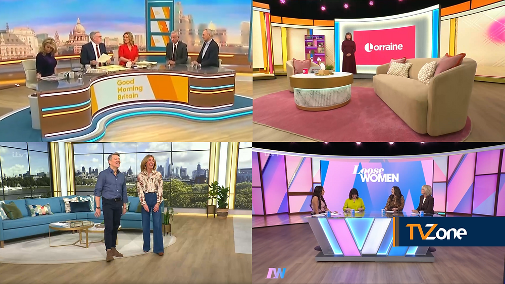 ITV UNVEILS NEW DAYTIME STUDIOS AS PRODUCTION AND SCHEDULE CHANGES ARE IMPLEMENTED