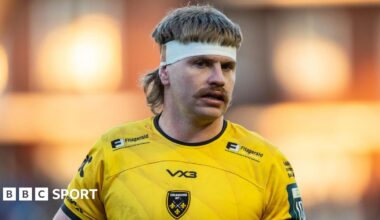 Dragons number eight Aaron Wainwright in action against Cardiff