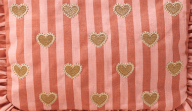 Elizabeth Scarlett in Valentine's Day collab with Dalloway Terrace