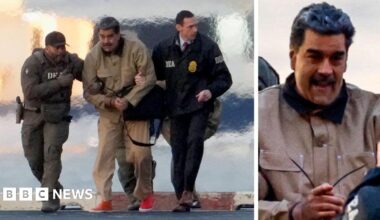 Venezuela latest updates: Handcuffed Maduro seen surrounded by armed police