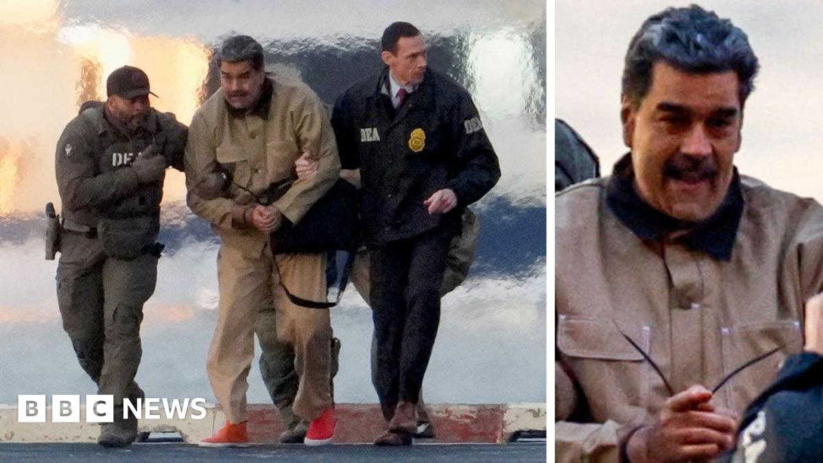 Venezuela latest updates: Handcuffed Maduro seen surrounded by armed police