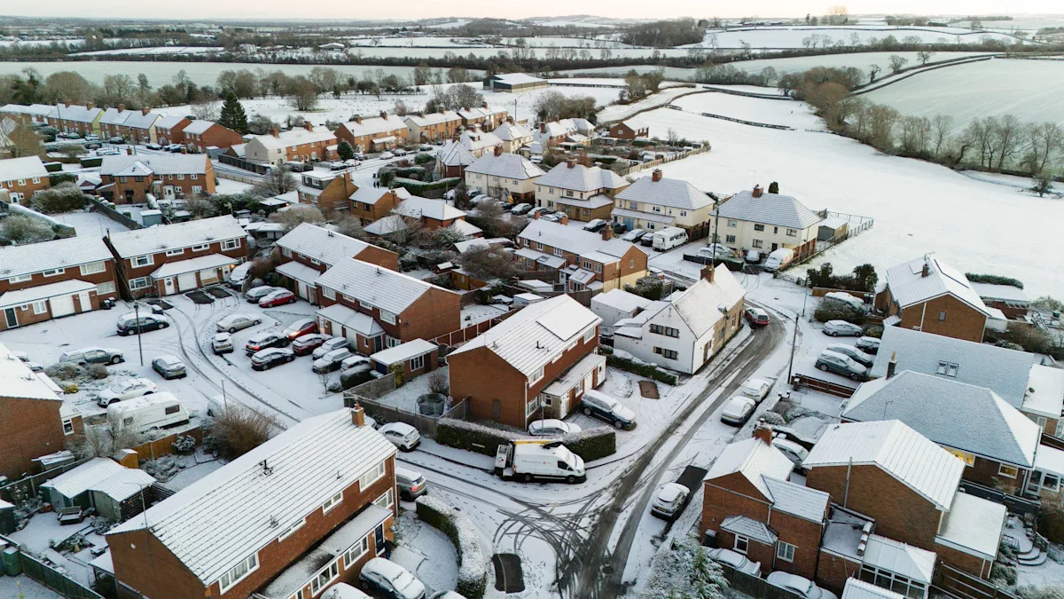 Met Office maps show snow and ice warnings across swathes of UK