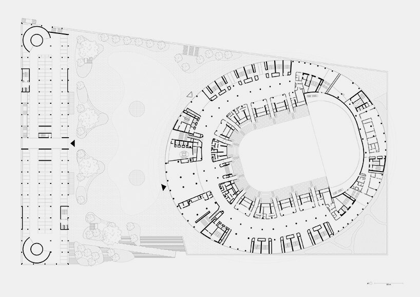 david chipperfield architects' arena milano prepares for the 2026 winter olympics