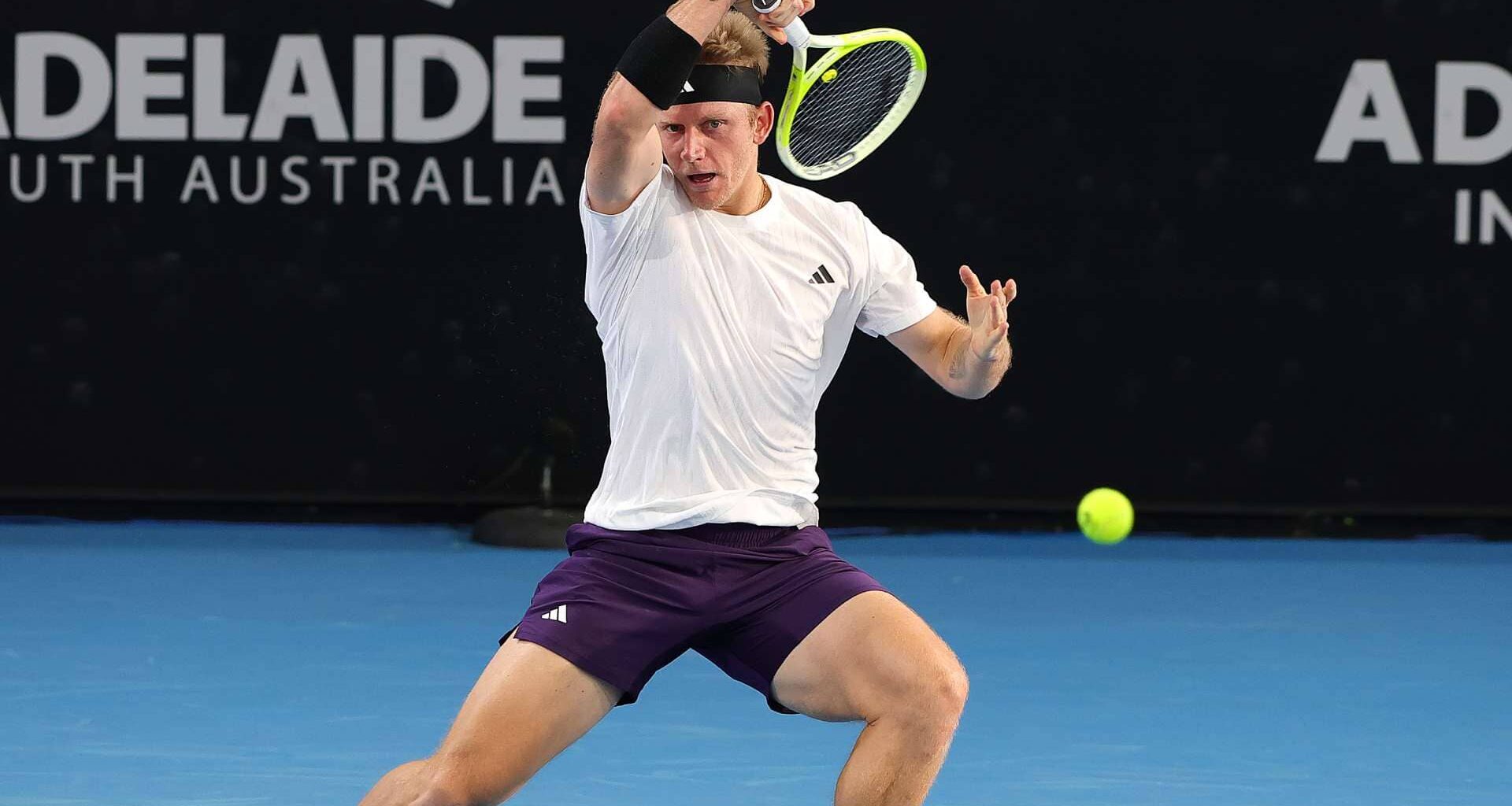Alejandro Davidovich Fokina downs Valentin Vacherot as title bid gathers pace in Adelaide | ATP Tour