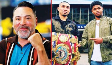 Oscar De La Hoya delivers his Teofimo Lopez vs Shakur Stevenson verdict: “He’s almost impossible to break”