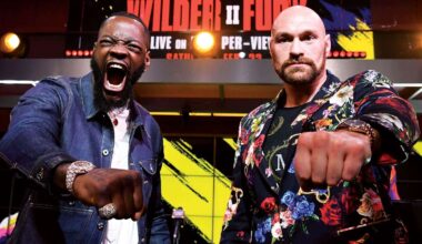 Deontay Wilder reacts to Tyson Fury saying he’ll rule the division on comeback