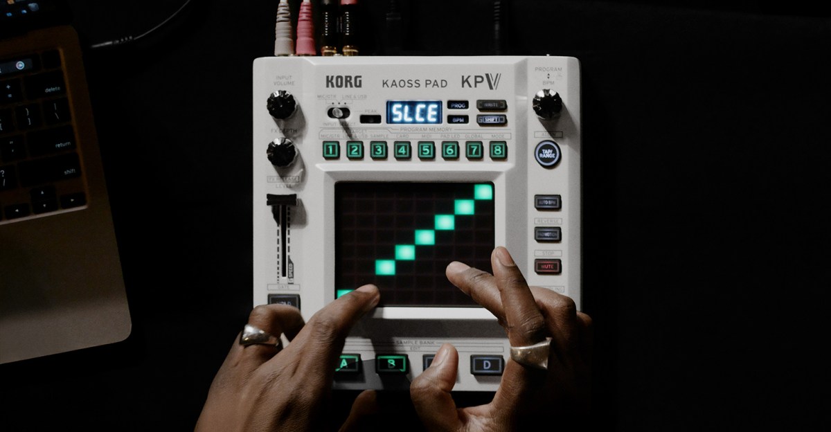 Kaoss Pad V is the first major upgrade to Korg’s touch-based effects in 13 years