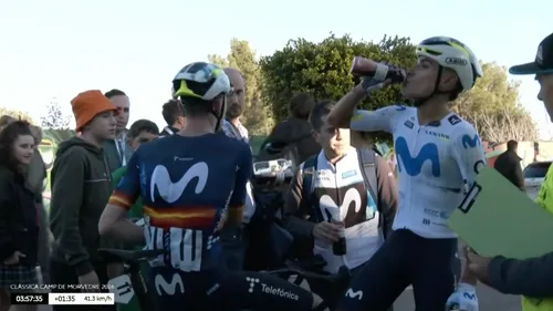 Outstanding Pescador and Iván Romeo at the Clássica Camp de Morvedre