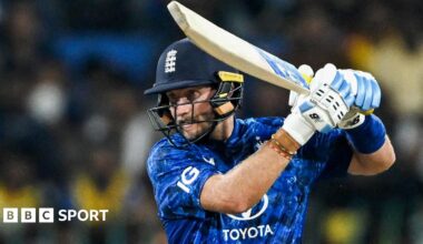 England batter Joe Root plays a cut shot against Sri Lanka in the second ODI