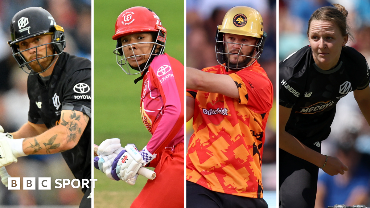 A split graphic of Phil Salt, Sophia Dunkley, Ben Duckett and Lauren Filer