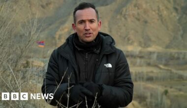 BBC's Hugo Bachega reports from the Iranian border