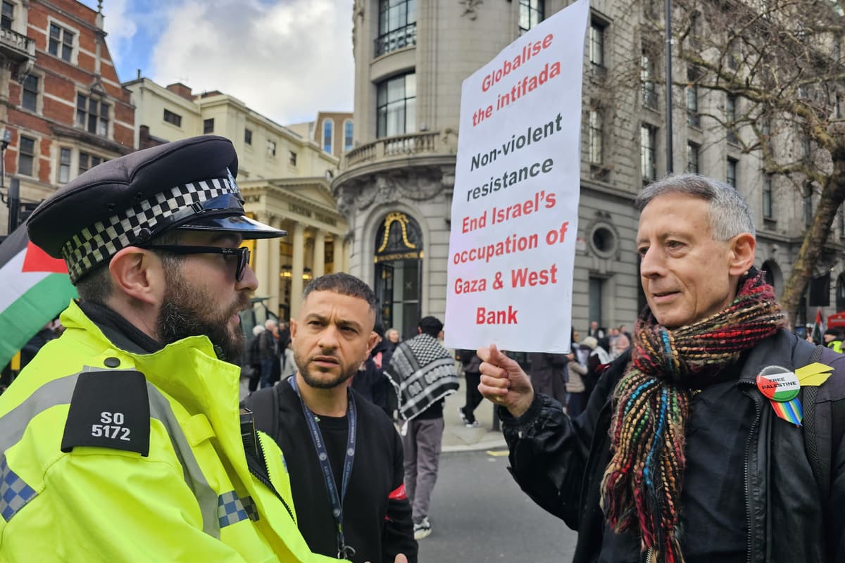 Fourteen arrested at pro-Palestine and Ukip protesters in the capital - London Evening Standard