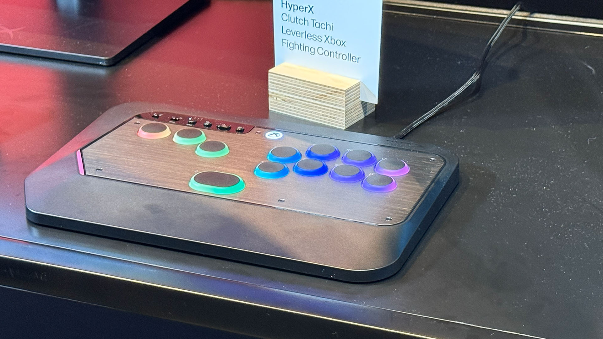 An electronic product being shown at CES 2026
