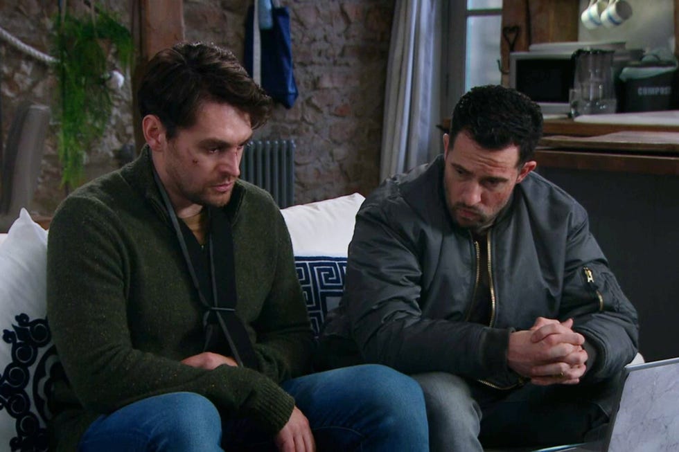 Emmerdale Ross Barton Mackenzie Boyd emmerdale ross barton mackenzie boyd