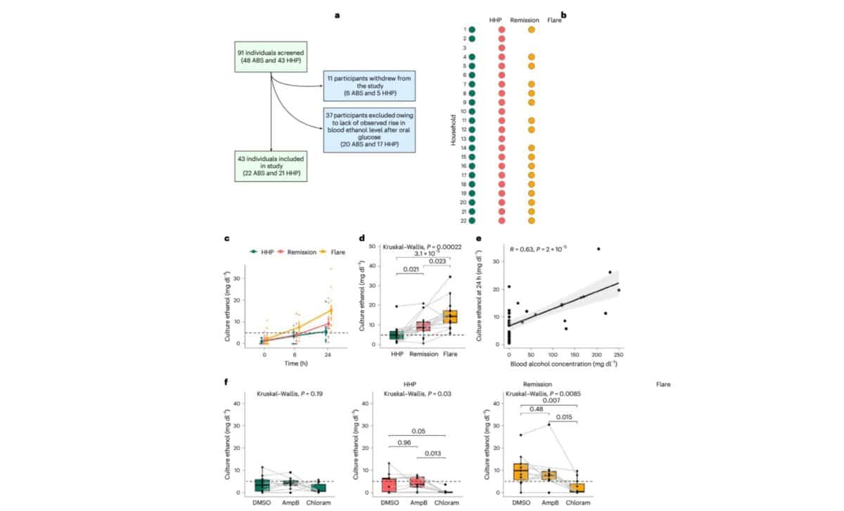 Ethanol Production By Gut Microbes In Abs Patients During Flares, Remission, And Treatment Conditions. ©nature