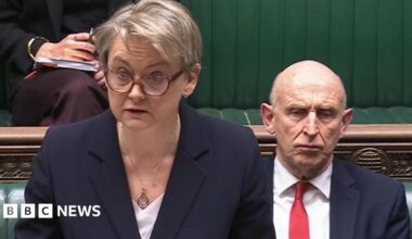 Britain's Foreign Secretary Yvette Cooper
