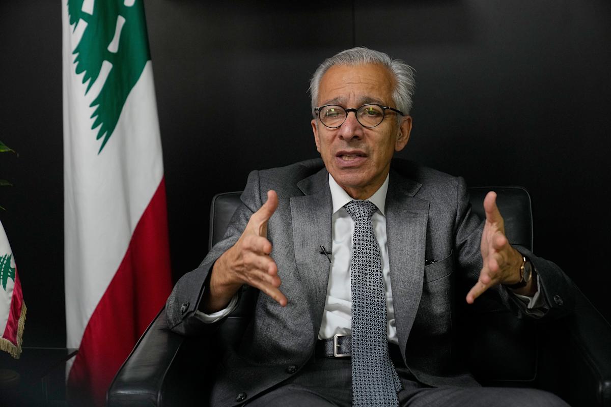 Lebanon's financial recovery will rest on security and political reforms, economy minister says