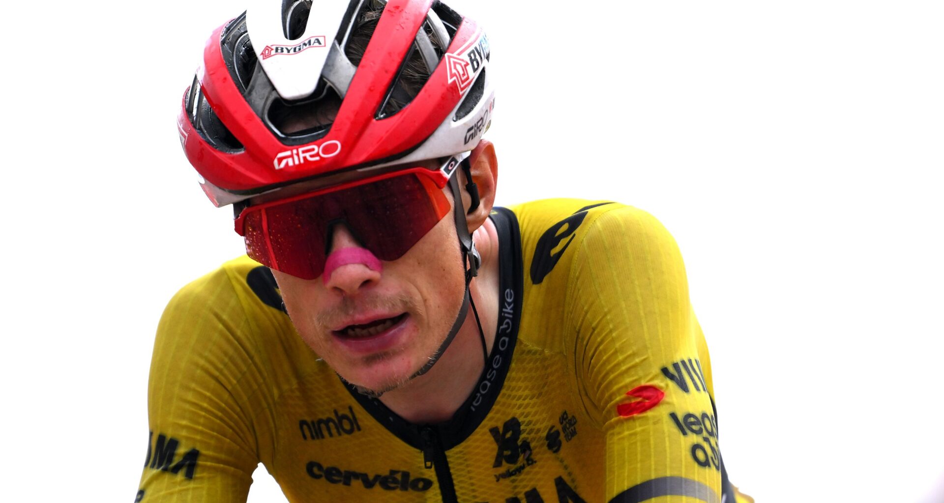 Jonas Vingegaard crashes in training after being tailed by amateur rider, as Visma urge fans to give pros 'as much space and peace as possible'