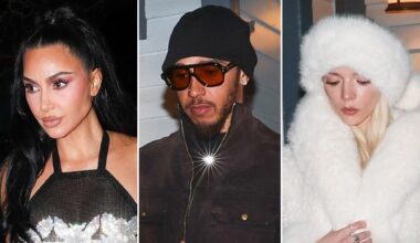 Kim Kardashian, Lewis Hamilton Lead Celeb Rush to Kate Hudson's NYE Bash