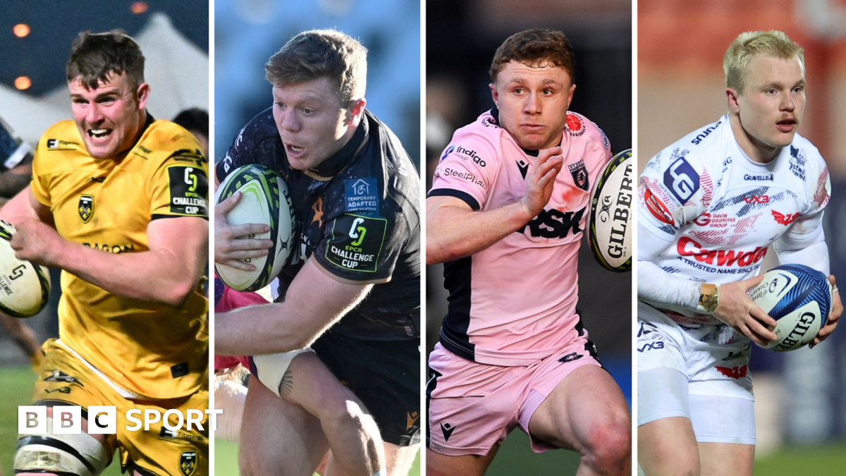Left to right, Dragons' Shane Lewis-Hughes, Ospreys' Kieran Williams, Cardiff's Tom Bowen and Scarlets' Blair Murray in European action
