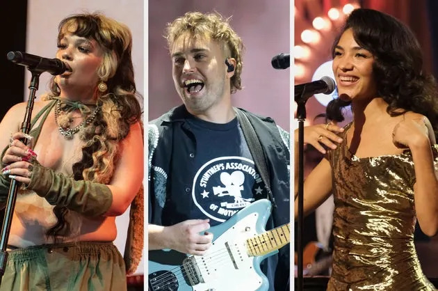 Brit Award nominees Lola Young, Sam Fender and Olivia Dean