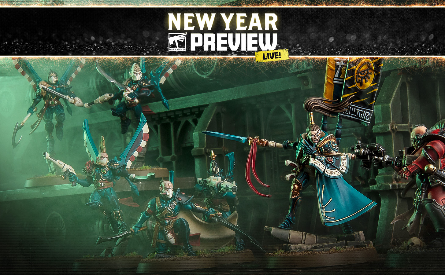 The New Year Preview – Prince Yriel counterattacks with new Aeldari Corsairs