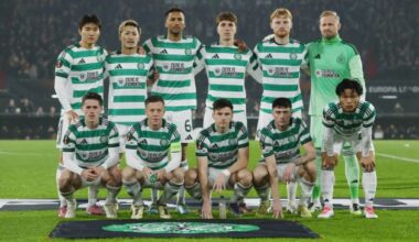 Celtic team lineup versus Feyenoord