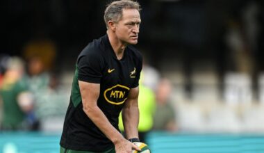 Tony Brown reveals Springboks contract situation and All Black rumours