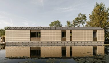 Facade of Float House by TiggColl