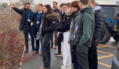 Crewe college students help shape sustainable travel plans for 2032 Leighton Hospital | Local News | News | Crewe Nub News