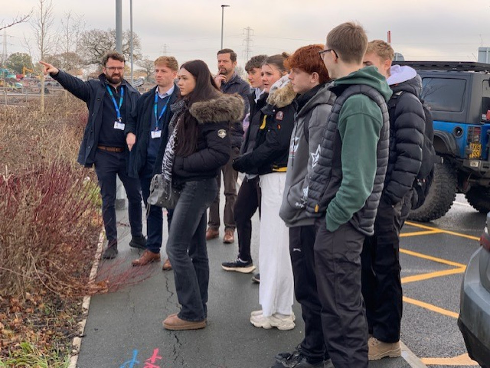 Crewe college students help shape sustainable travel plans for 2032 Leighton Hospital | Local News | News | Crewe Nub News