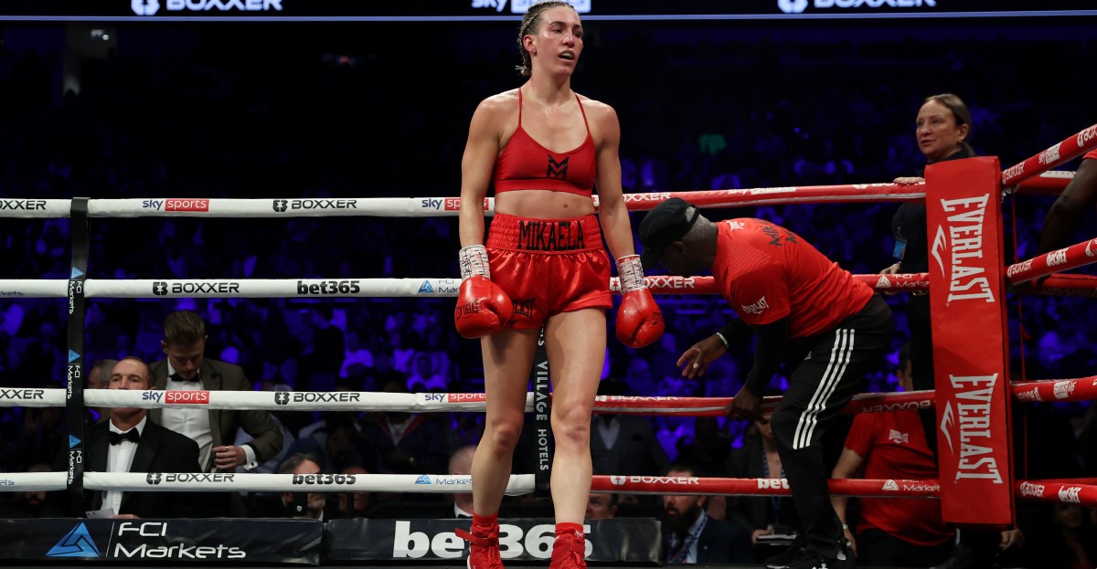 Mikaela Mayer drops WBO super welterweight title