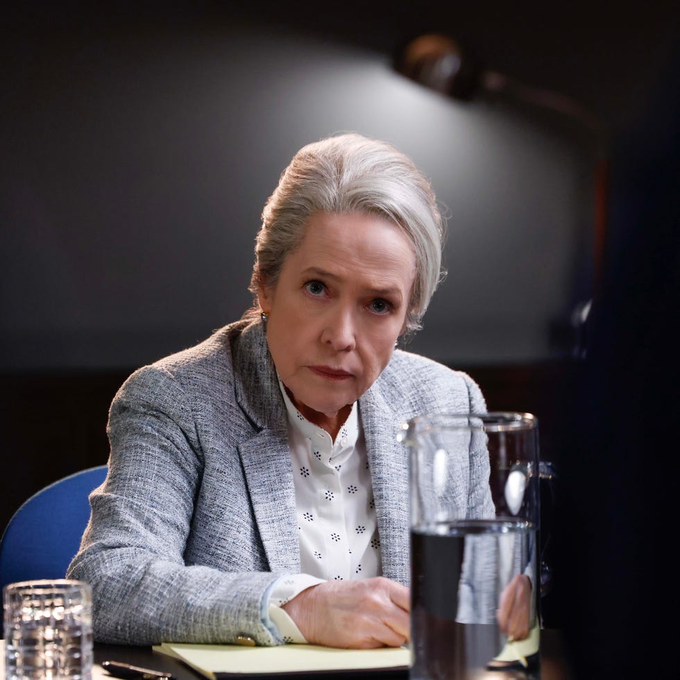 MATLOCK toronto april 10: "i was that, too" a pregnant woman asks for olympia's help obtaining a divorce from her husband, whose family is a client of the firm, on matlock, thursday, april 10 (9:01 10:00 pm, et/pt) on the cbs television network, and streaming on paramount+ (live and on demand for paramount+ with showtime subscribers, or on demand for paramount+ essential subscribers the day after the episode airs)*. pictured: kathy bates as "madeline matlock". (photo by roert voets/cbs via getty images)