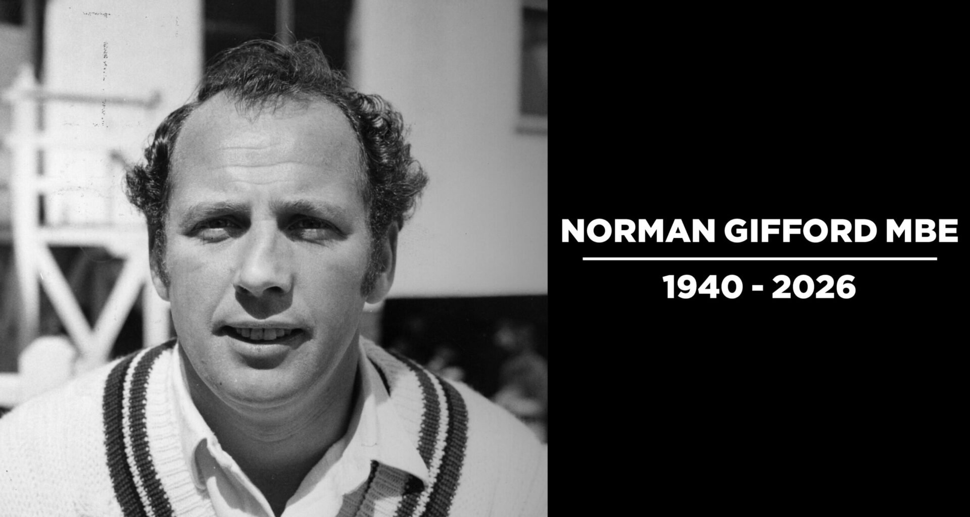 Norman Gifford MBE 1940-2026 - Worcestershire CCC