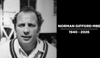 Norman Gifford MBE 1940-2026 - Worcestershire CCC