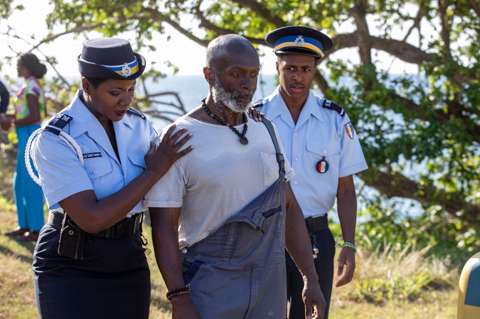 ginny holder, mensah bediako, tahj miles, death in paradise, season 13