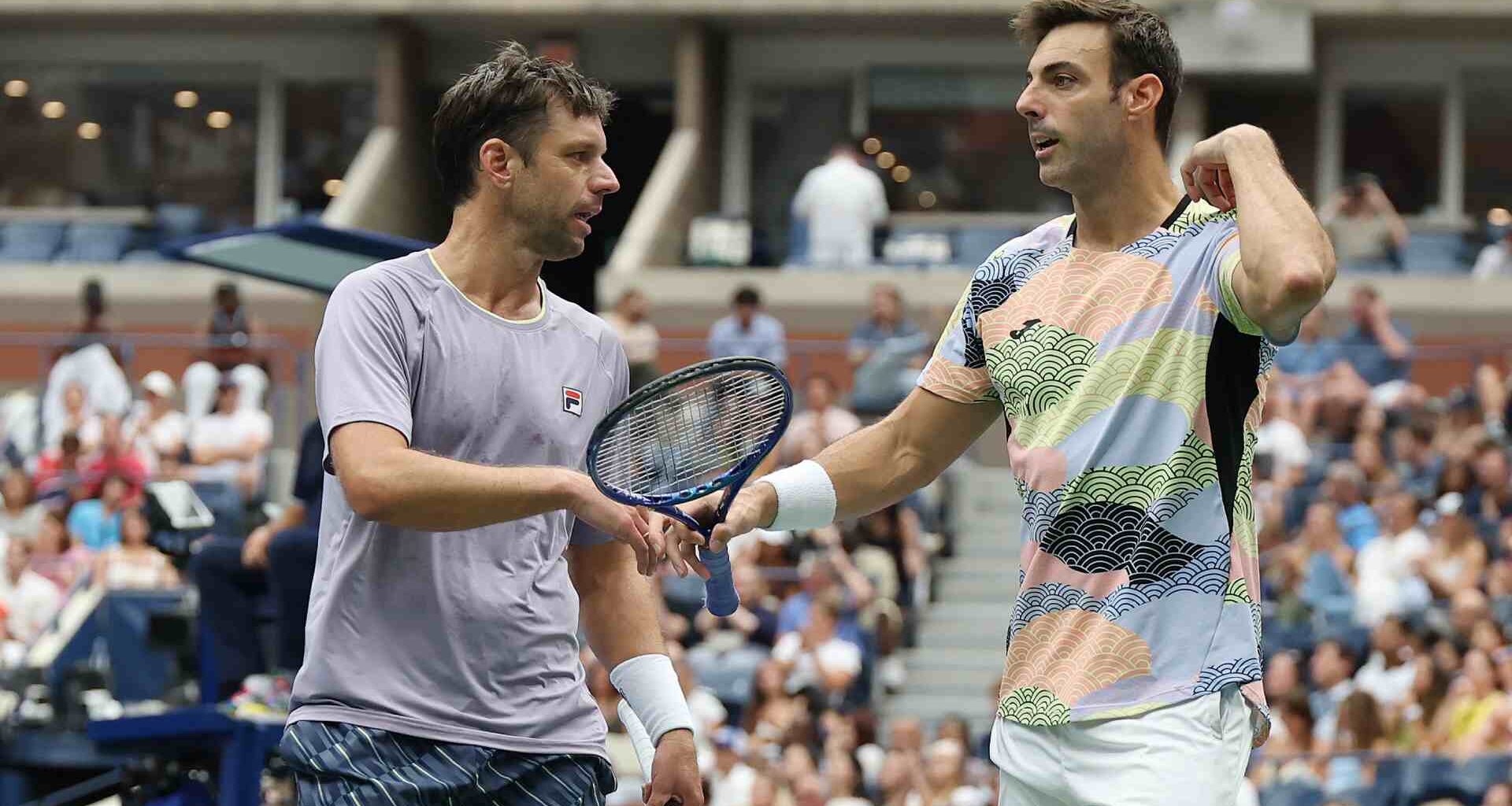 Horacio Zeballos and Marcel Granollers won two major titles in 2025 (file photo).