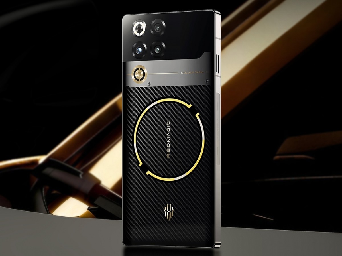 RedMagic 11 Pro+ Golden Saga edition offers a gold-plated liquid cooling system 