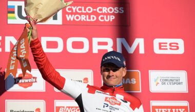 2026 Benidorm World Cup: Mathieu van der Poel celebrates the win