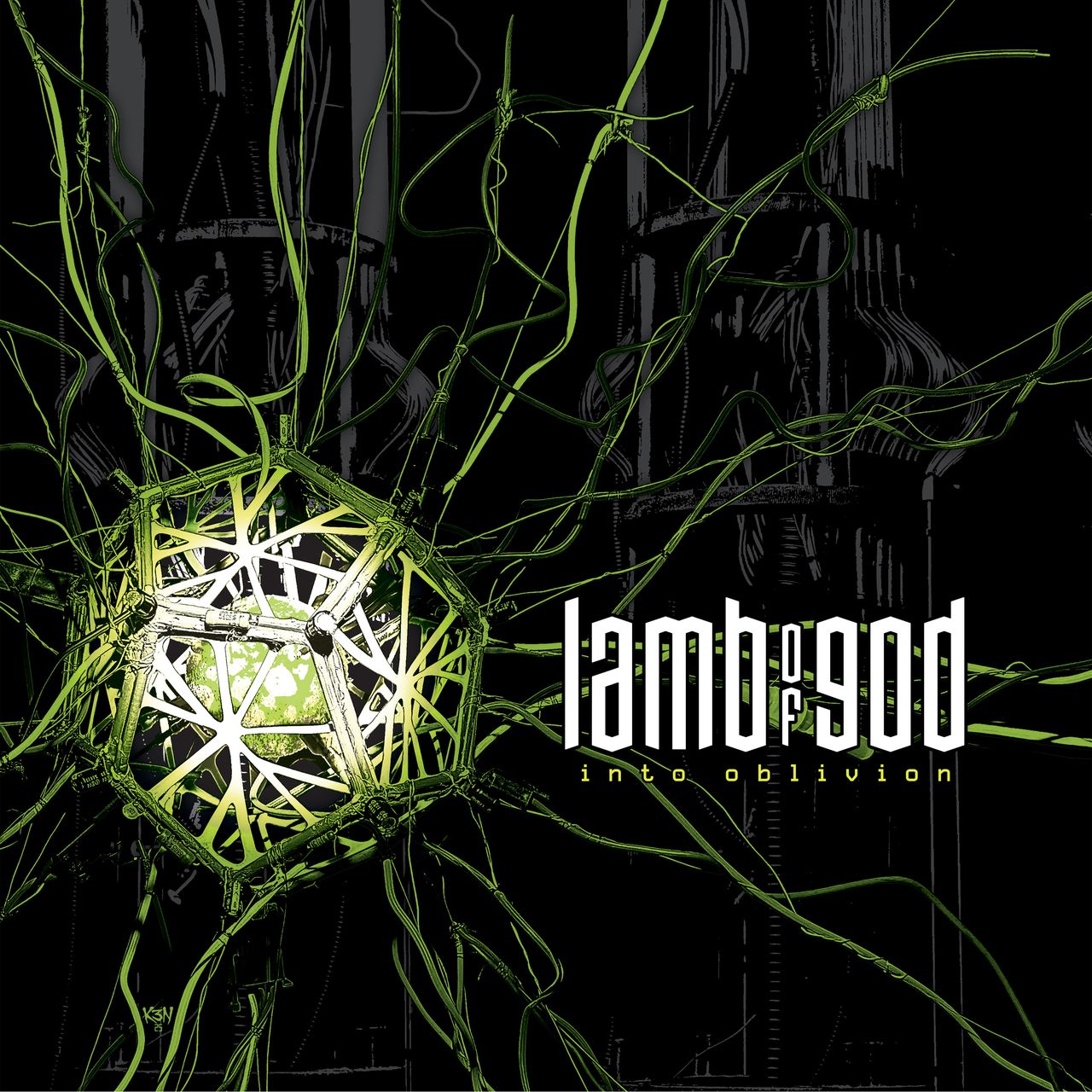 Album artwork for Lamb of God's album 'Into Oblivion'