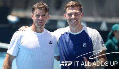 Christian Harrison and Neal Skupski are playing their first season as a team.