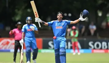 Mhatre's double-wicket over