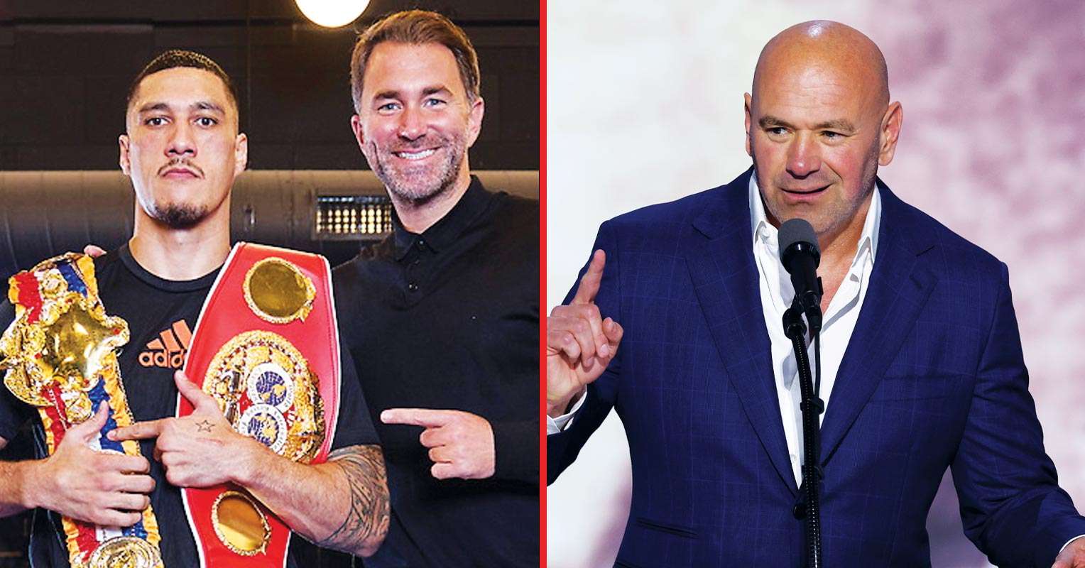 Matchroom CEO Frank Smith reacts to Jai Opetaia choosing to sign with Dana White