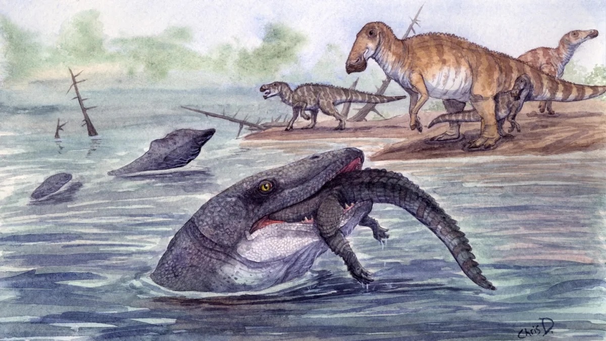 Prehistoric Sea Monster Didn't Stick to The Oceans, Suggests Fossil Study : ScienceAlert