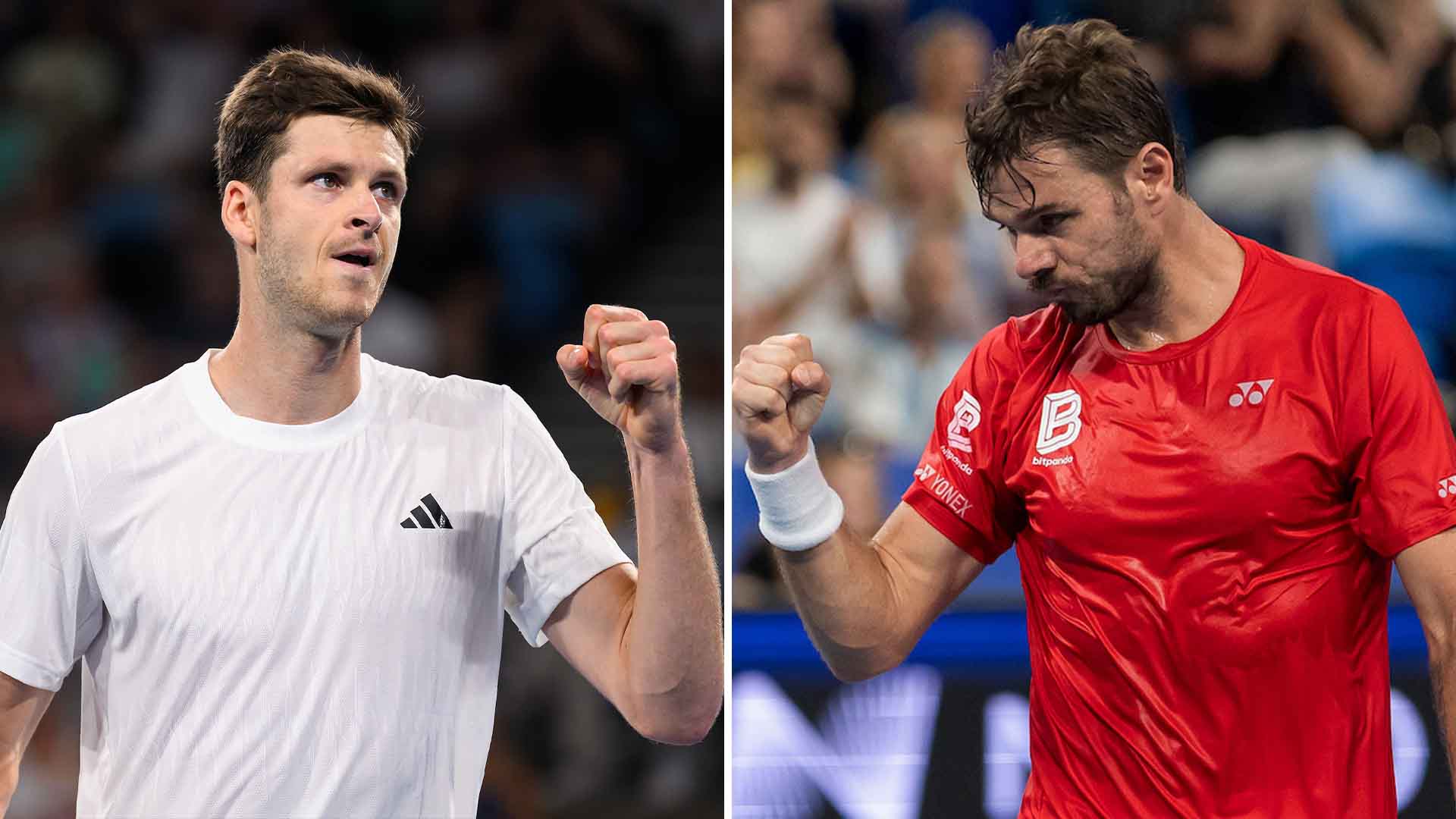 Hubert Hurkacz leads Stan Wawrinka 1-0 in their Lexus ATP Head2Head series.