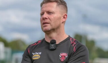 Salford RLFC head coach Mike Grady