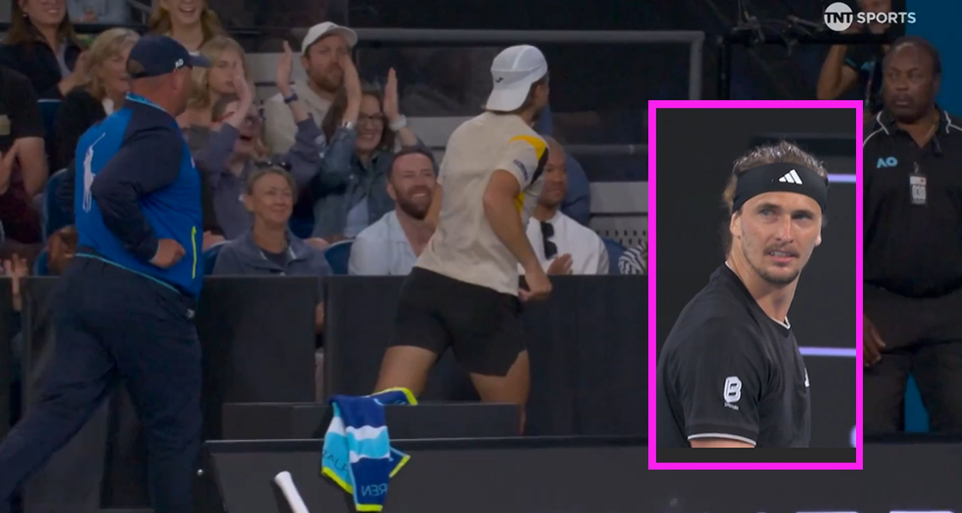 Australian Open toilet controversy as Alexander Zverev frustrated by 'lenient' decision after Alexandre Muller sprints off court